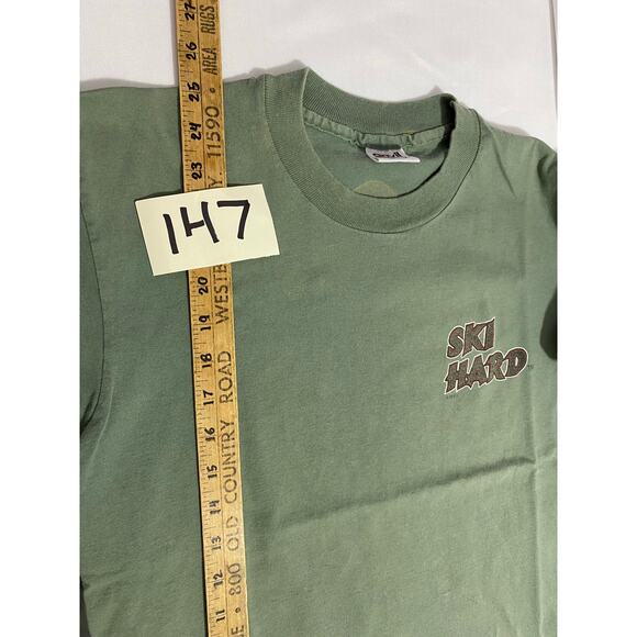 Vintage Ski Hard Copper Mountain Shirt Medium Anvil Single Stitch Vintage - Picture 5 of 11